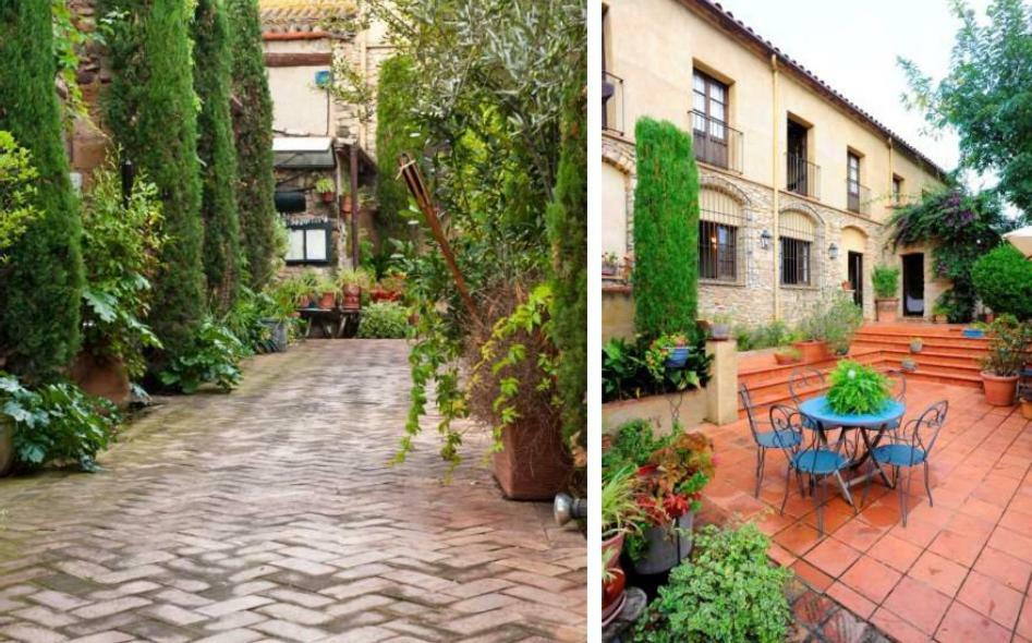 Hostal La Riera Torroella de Montgrí Exteriör bild